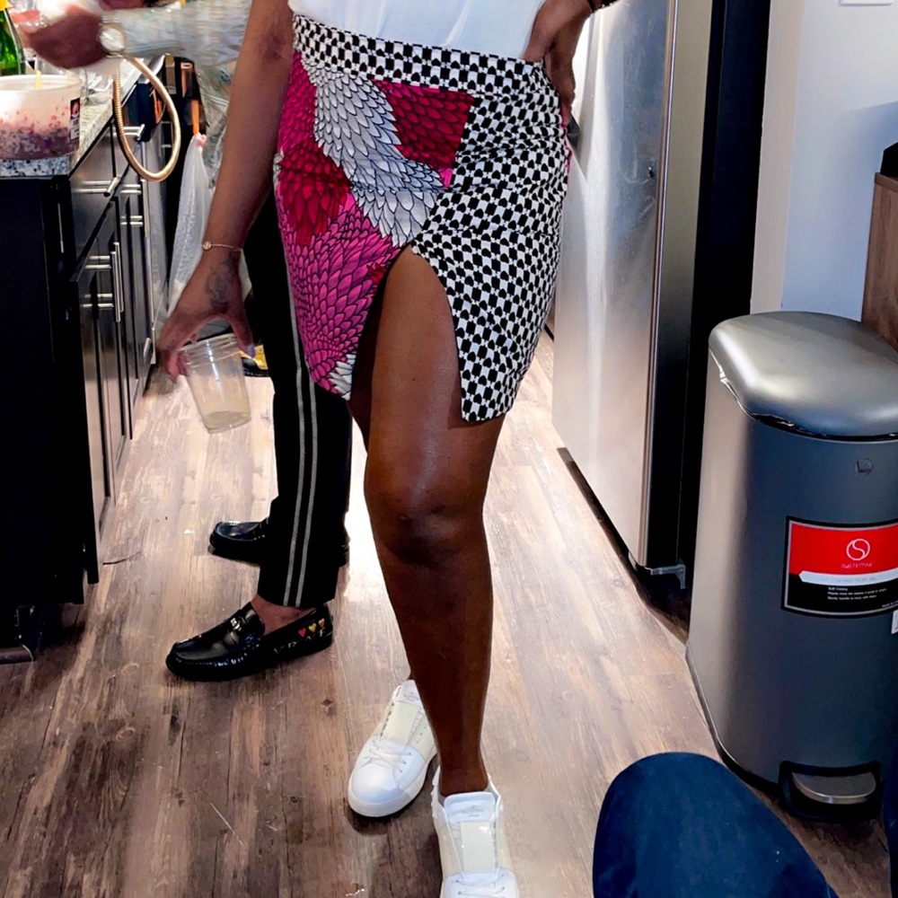 African print skirt available